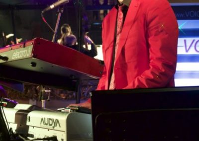 Keyboard Christian Fürst on Stage