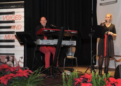 Duo Voices And Music beim Roten Kreuz